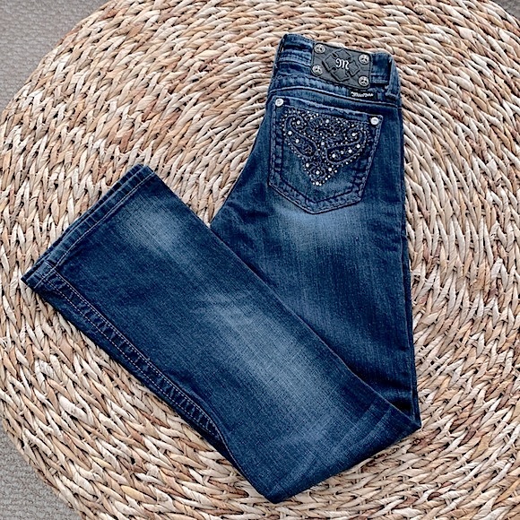 Miss Me Embellished Paisley Bootcut Jean - Picture 2 of 16